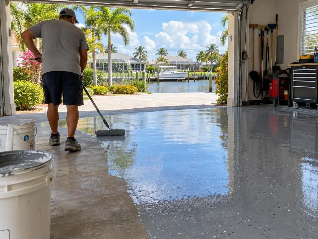 Epoxy Garage Floors in Fort Myers, FL